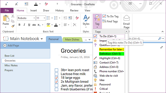 Find onenote on my computer